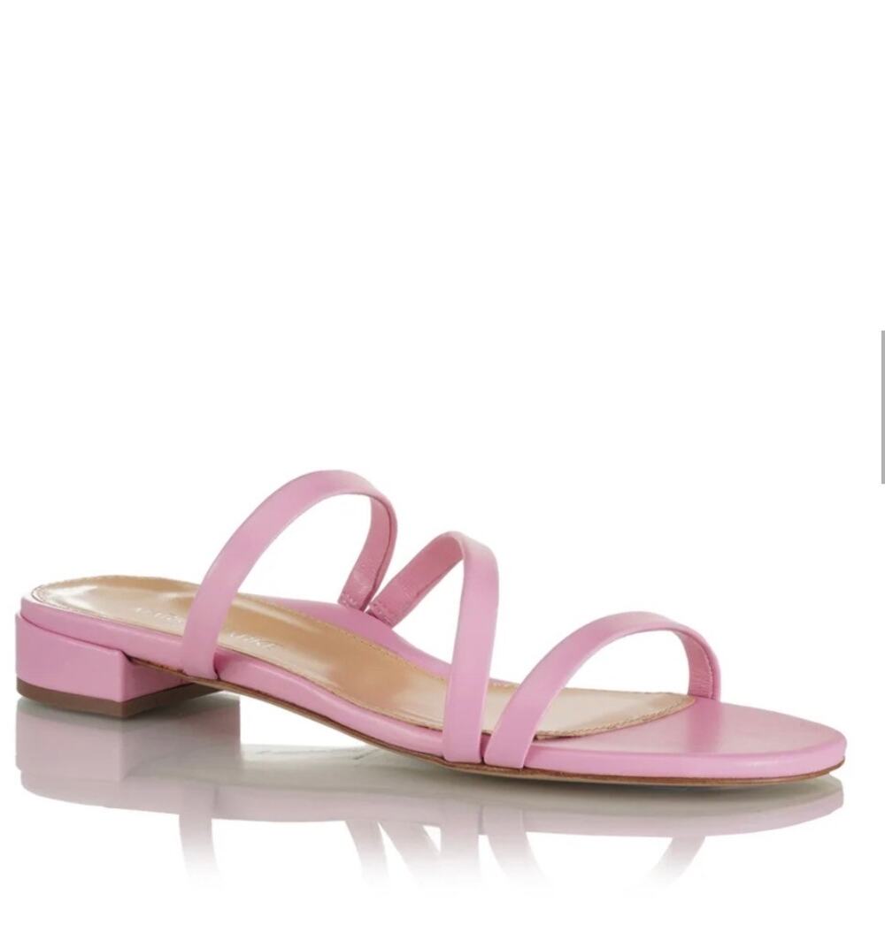 Marion Parke Mitzi Flat Sandal in Rose Petal 36